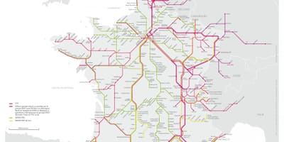 Toulouse kituo cha treni ramani